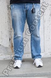 Leg Man White Casual Jeans Average